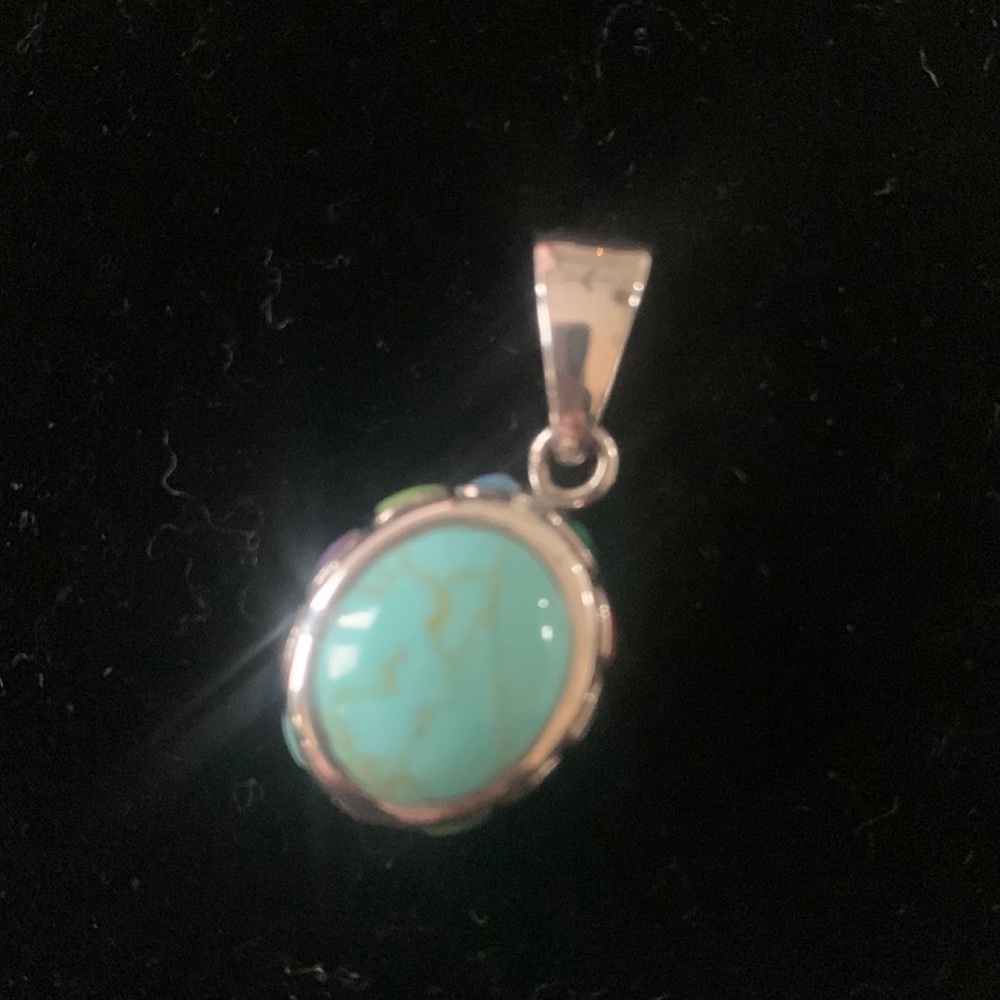 Multicolor Stone Pendant